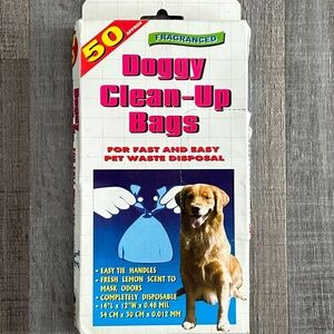 💞 New 50-Pack Doggy Clean-Up Disposal Bags